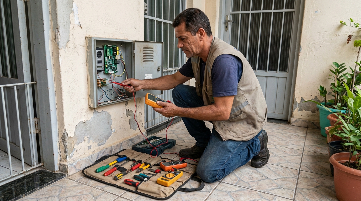Interfone Não Abre o Portão