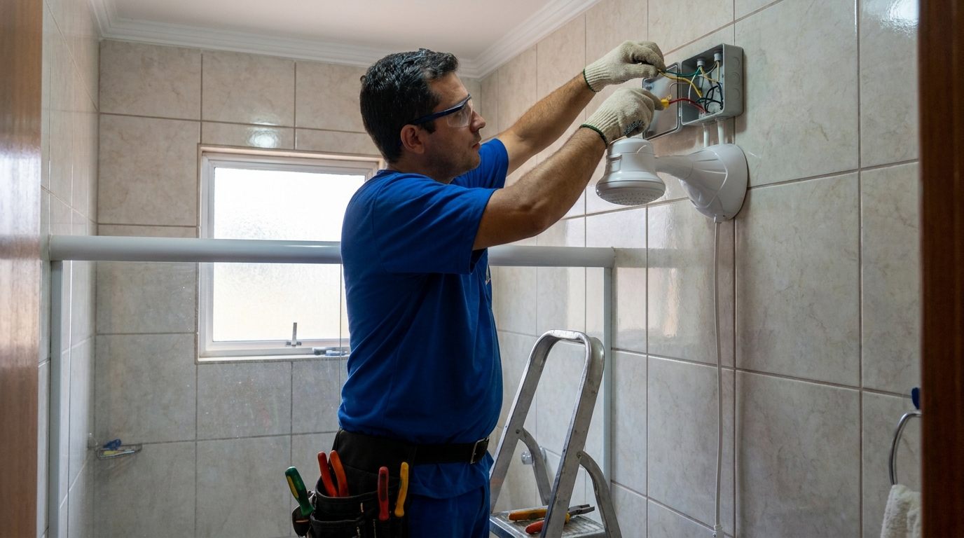 Troca de Chuveiro e Resistência