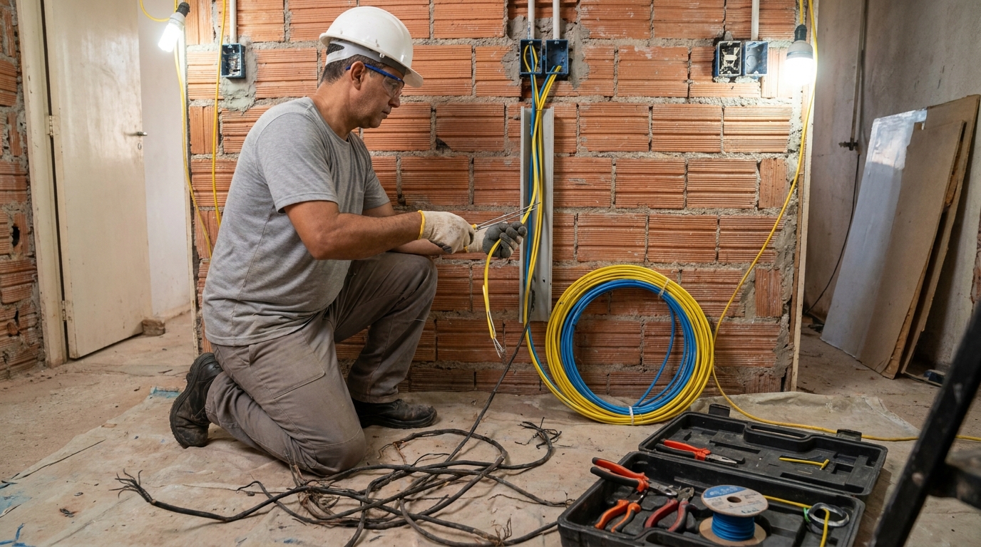 Aumento de Bitola dos Cabos